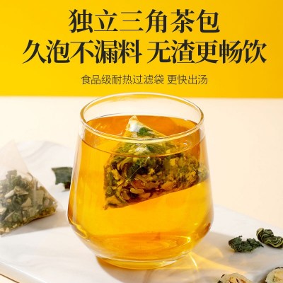 南京同仁堂桑叶双瓜茶三角包独立包装桑叶苦瓜冬瓜茶图3