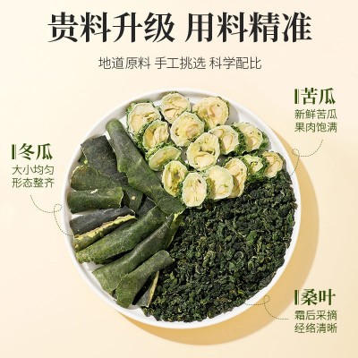 南京同仁堂桑叶双瓜茶三角包独立包装桑叶苦瓜冬瓜茶图2