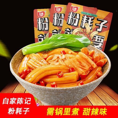 白家阿宽粉耗子 土豆粉条米粉袋装网红速食东北特产懒人方便粗粉图2
