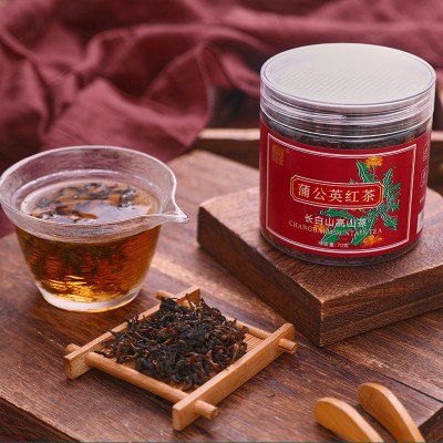 蒲公英红茶长白山蒲公英茶厂家批发嫩叶花茶70g罐装新茶诚招代理图2