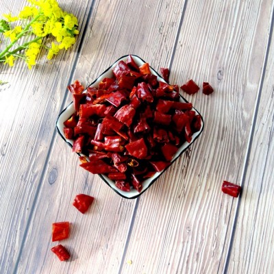 批发微辣朝天椒辣椒段500g炒菜油泼辣子调味品图3