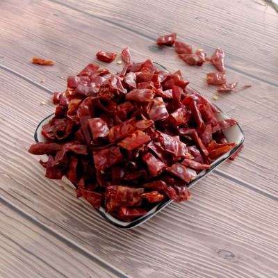 批发微辣朝天椒辣椒段500g炒菜油泼辣子调味品图2