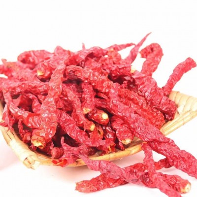 新疆线椒秦椒微辣特香辣椒干红油辣椒辣皮子海椒皱皮椒二荆条图5