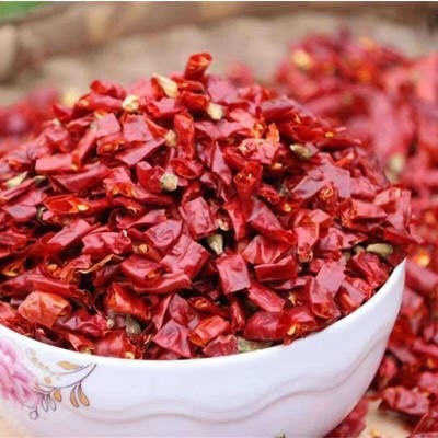 辣椒干二荆条朝天椒印度椒辣椒段辣椒粉红辣椒干辣椒特辣特香图3