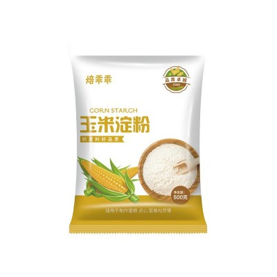 厂家直销500g玉米淀粉食用淀粉优质生粉油炸勾芡烘焙高粘透明一级