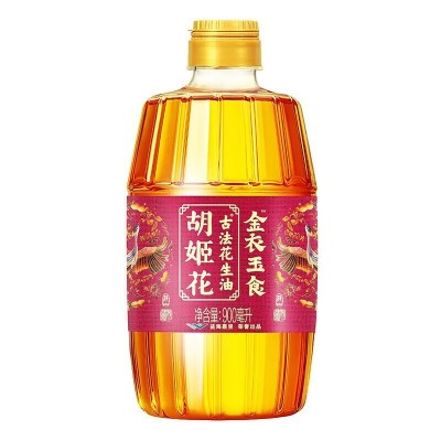 胡姬花金衣玉食古法花生油900ml*6礼盒图2