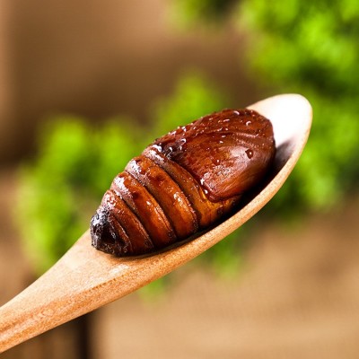 长年大量供应新鲜蚕蛹柞蚕蛹茧蛹批发新鲜东北蚕蛹3-4厘米图4