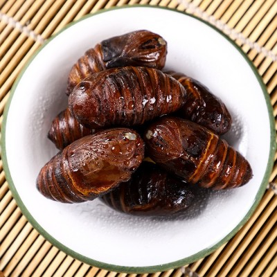 东北蚕蛹东北特产蚕蛹长年大量供应柞蚕蛹4-5厘米图2