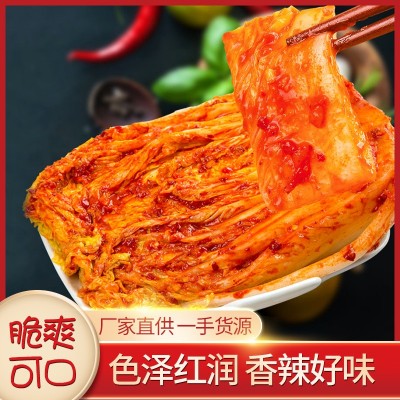 一件代发包邮 韩式辣白菜泡菜延边朝鲜族咸菜速食风味小菜下饭菜图3