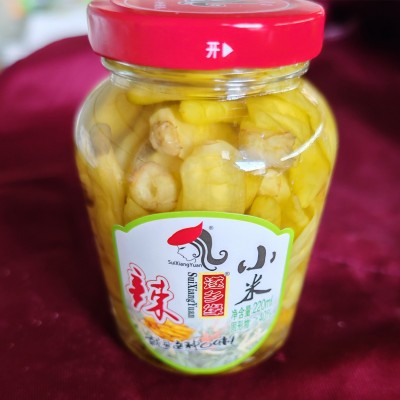 小米辣下饭开胃菜腌菜泡菜泡辣椒酸辣泡椒泡椒凤爪商用瓶装批发图2