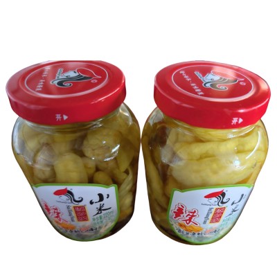小米辣下饭开胃菜腌菜泡菜泡辣椒酸辣泡椒泡椒凤爪商用瓶装批发图4