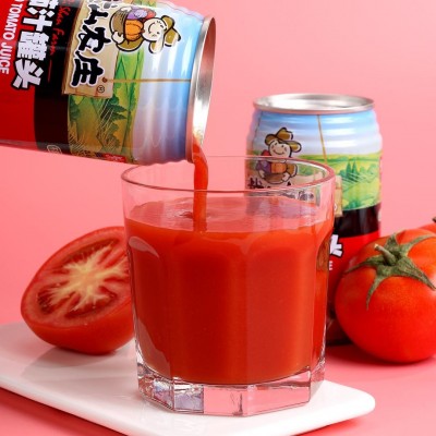 紫山农庄番茄 310ml*6厦航饮品 浓缩鲜榨罐头水果饮料批发图3