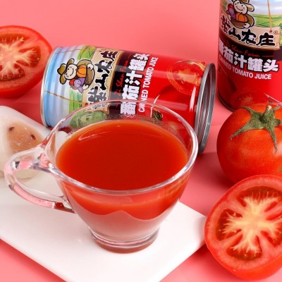 紫山农庄番茄 310ml*6厦航饮品 浓缩鲜榨罐头水果饮料批发图4