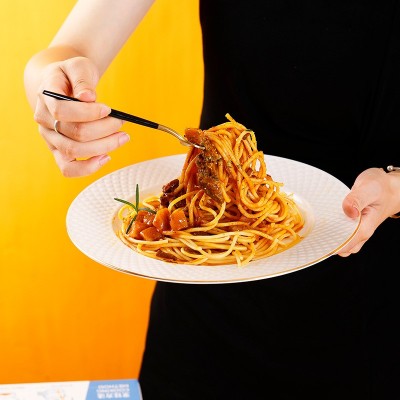 紫山到饭点意大利面方便速食番茄肉酱拌面通心粉儿童意面批发图3