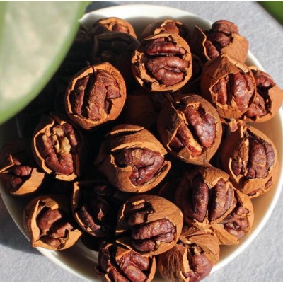 25年新货詹氏手剥山核桃405g好剥袋装奶油椒盐味小胡桃安徽图3