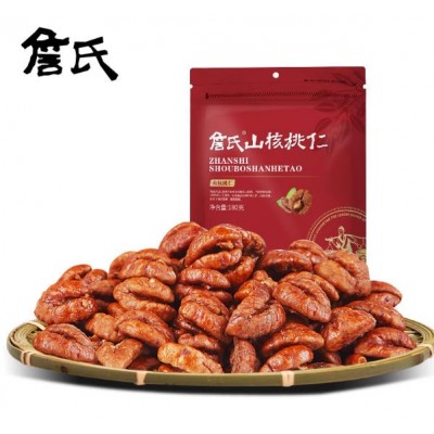 【詹氏_山核桃仁180g】袋装包装安徽宁国特产胡桃仁坚果零食炒货图2
