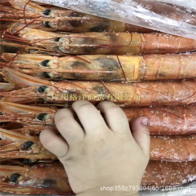 冷藏冻品纯野生老船长阿根廷红虾 大虾 船冻红虾 L1规格大码 烧烤图2