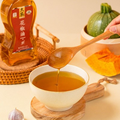 四川特产红花椒油热榨花椒油凉拌调味油麻油400ml批发图3