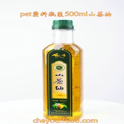 批发定制500ml瓶装纯山茶油食用油山茶籽油中秋企业礼品礼盒套装图4