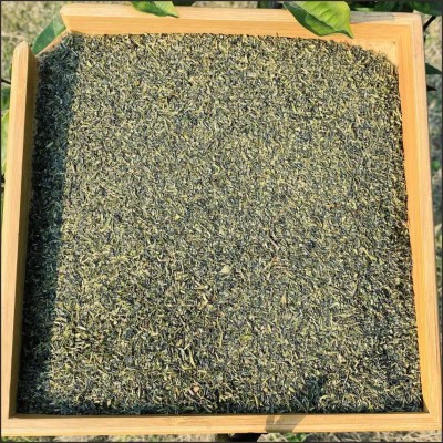 茶叶末散装厂家直营出口 烘青绿茶片去异味奶茶原料袋泡茶提取图2