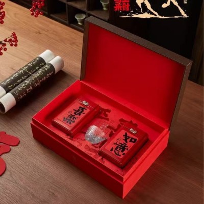 祁门红茶茶叶礼盒装节日送礼祁红毛峰安徽祁红金针企业春节伴手礼