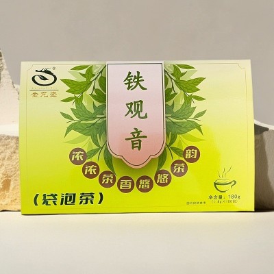 金龙壶铁观音茶包袋泡茶100小袋 带线带标防水防潮酒店奶茶乌龙茶图4