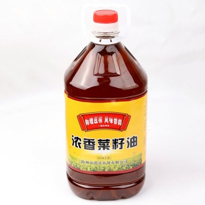 头道浓香纯菜籽油2.5L装整箱批发自榨食用油菜籽现榨一级商用菜油图2