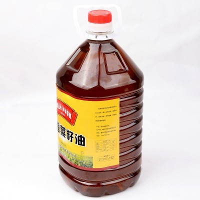 头道浓香纯菜籽油2.5L装整箱批发自榨食用油菜籽现榨一级商用菜油图4