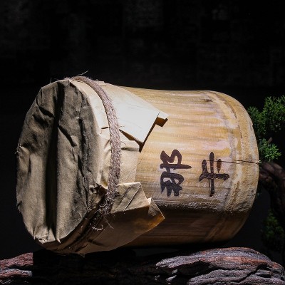 2016年勐宋大树茶普洱茶生茶竹筒茶那卡柱云南批发勐海茶区图3