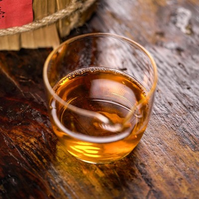 2000年曼松老生茶普洱茶生茶饼茶357克 老茶云南普洱茶饼曼松生茶图3