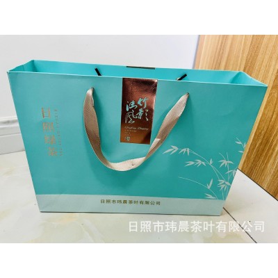 绿茶礼盒装礼品日照绿茶新茶2025 年炒青茶叶绿茶日照特产图4