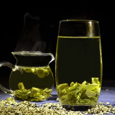 精选莲花基地荷叶茶颗粒 荷叶颗粒 散装新茶颗粒荷叶茶 批发图2