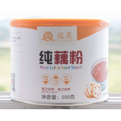 藕粉纯藕粉散装 农家手工刀削纯莲藕粉 批发 带包装藕粉500g图5