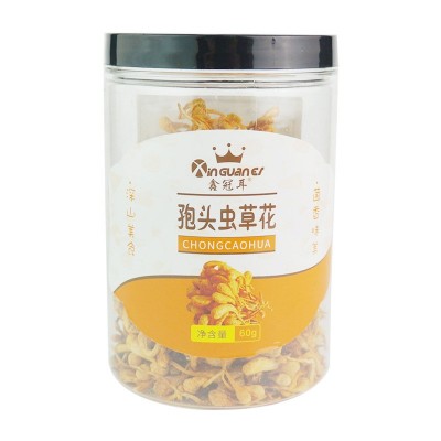 冠耳 虫草花干货 孢子头虫草花 蛹虫草 排草 乱草各规格 批发菌菇图5