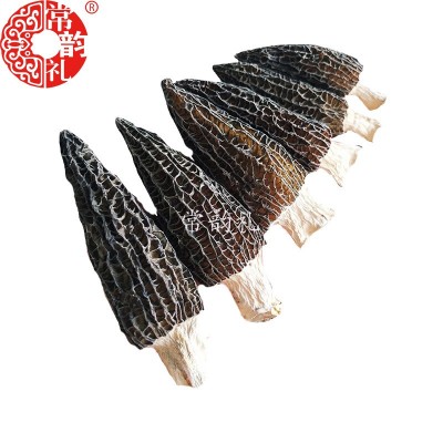 果福得羊肚菌种植基地大量现货新货头期净重250克羊肚菌干货图5