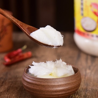 富丰食用猪油2.3L桶装猪油烘焙起酥油炸食用油新鲜家用炒菜面点图3