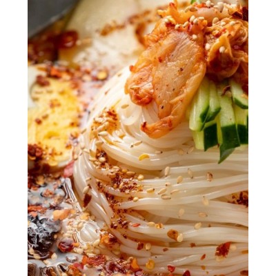 秦皇 岛中谷食品源头工厂批发小麦粗粮五谷杂粮玉米面条图3