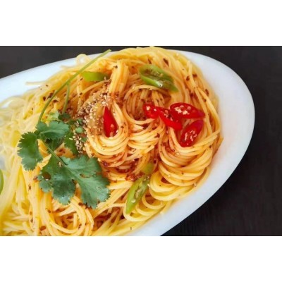 秦皇 岛中谷食品源头工厂批发小麦粗粮五谷杂粮玉米面条图2