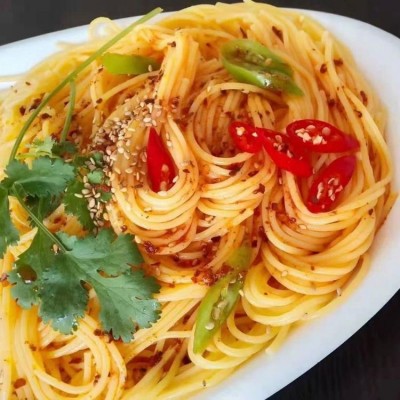 秦皇 岛中谷食品源头工厂批发小麦粗粮五谷杂粮玉米面条图5