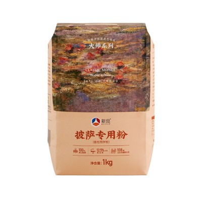 新良大师披萨专用粉1kg家用烘焙高筋面粉意式披萨佛卡夏小麦粉图5