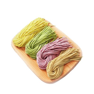 清悟源厂家直销荞麦面拉面400g半干面鲜面条餐饮面菠菜面火锅切面图5