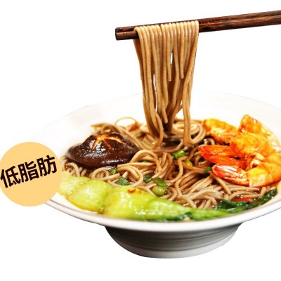 清悟源黑全麦荞麦面330g半干面餐饮面粗粮速食代餐健身面工厂直发图3
