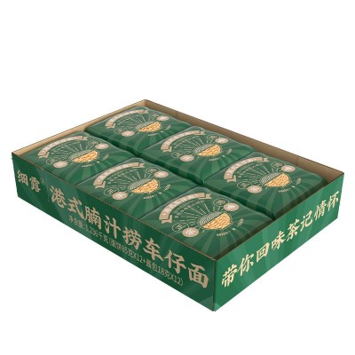 细露腩汁捞车仔面带酱金大惠供港茶餐厅面方便面面饼泡面正宗港味图5