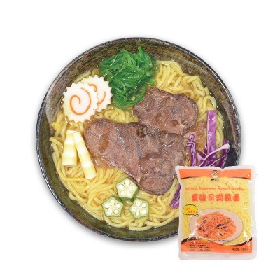 批发麦娃日式拉面热干面方便面1分钟即食拌面湿面10包面加酱整箱图2