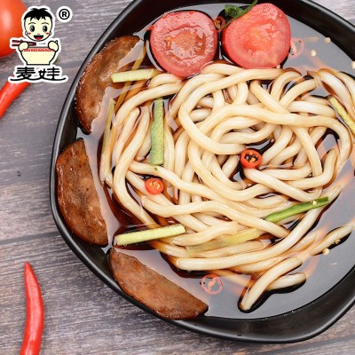 麦娃牌乌冬面 方便面1分钟即食拌面甜水面乌龙面10包面10包酱袋装图2