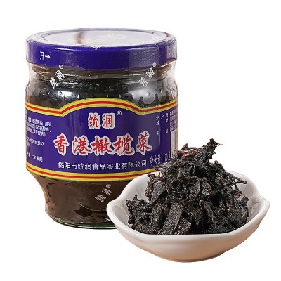 【正品】统润正宗潮汕香港橄榄菜瓶装特产早餐下饭菜开胃菜咸菜图4
