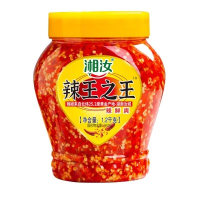 商用湘汝辣王剁椒酱黄贡椒蒜蓉味剁椒鱼头专用酒店餐饮饭店调味酱图5