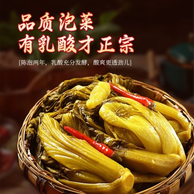 酸菜鱼调料七可苗家商用装家庭装地坛泡菜酸汤底料重庆老味道图2