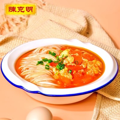 陈克明鸡蛋龙须面150g劲道挂面细面条方便小包装细面早餐汤面图3