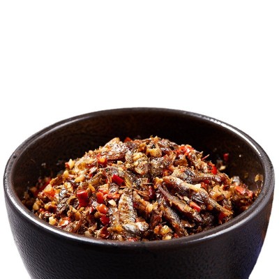 堂家巷子彩椒小鱼仔下饭菜香辣柴火鱼图5